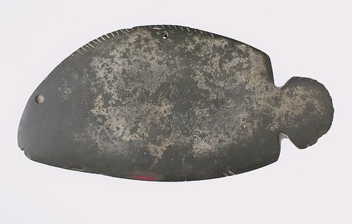 Palette shaped like a fish