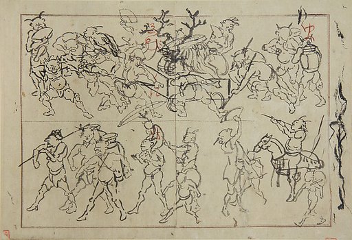 Preliminary Drawings of Demons