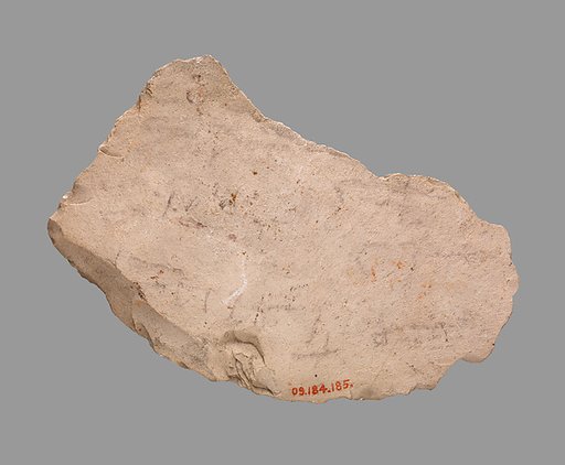 Hieratic Ostracon