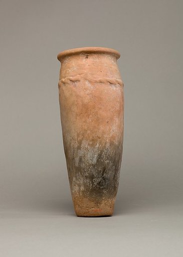 Wavy-handled jar
