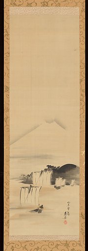 Sailboats and Mount Fuji