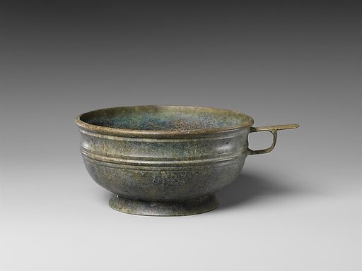 Cup with handle and foot ring