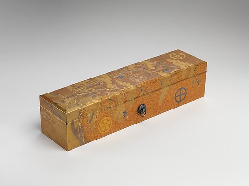 Box with Design of Pine, Bamboo, and Cherry Blossom