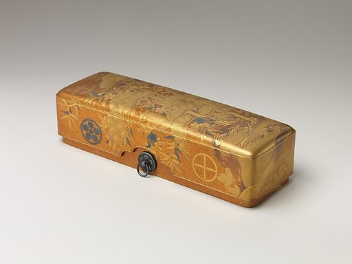 Box with Design of Pine, Bamboo, and Cherry Blossom