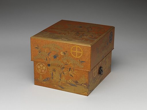 Box with Design of Pine, Bamboo, and Plum