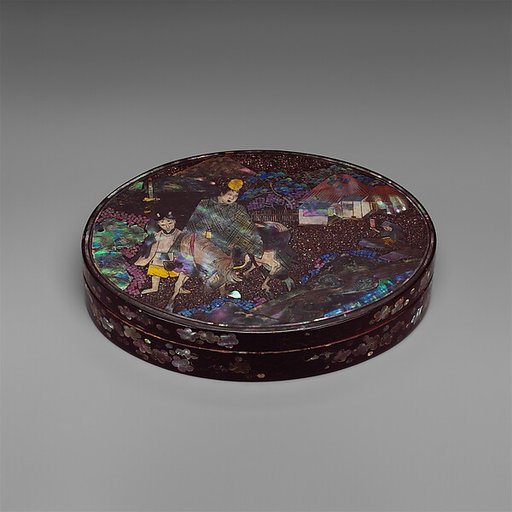 Box with the Poet Narihira
