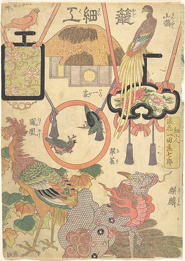 Basketry Work: By the Craftsman Ichida Shōshichirō of Naniwa (Kagosaiku Naniwa saikujin Ichida Shōshichirō)