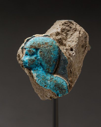 Fragment with the head of a man