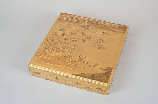 Writing Box with Design of the Tatsuta River