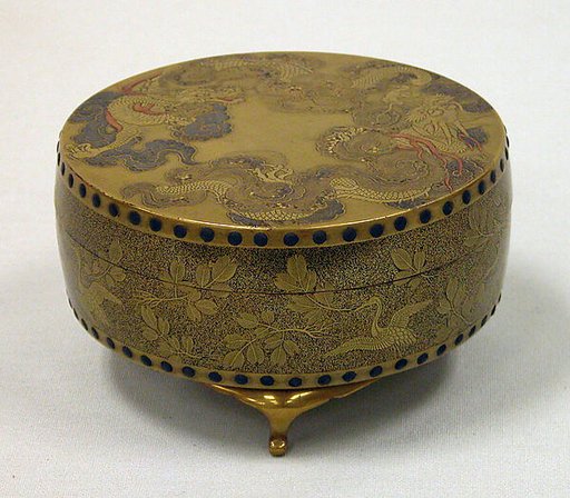 Incense box with tray