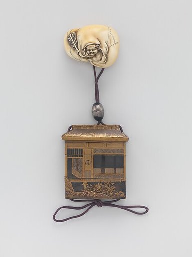 Inrō in the Shape of a House