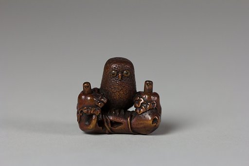 Netsuke of Owl