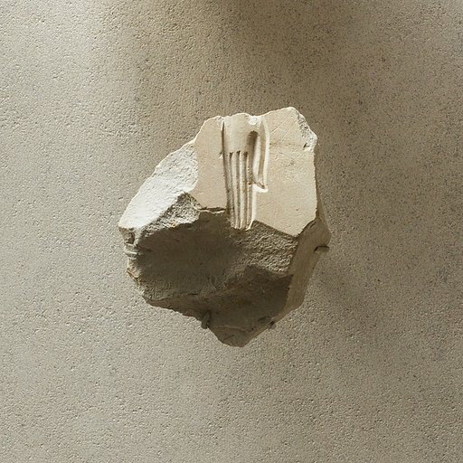 Relief fragment from a procession of attendants - see 31.3.1-1