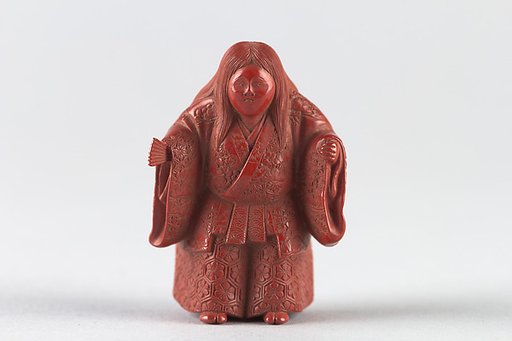 Netsuke of Noh Dancer