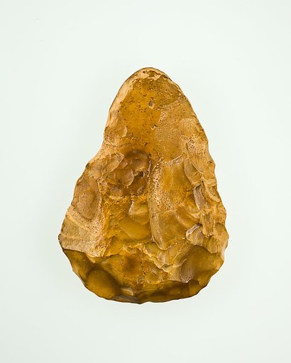 Biface, commonly referred to as a hand ax