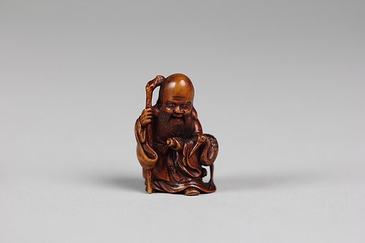 Netsuke of Fukurokujin