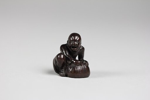 Netsuke of a South Sea Islander