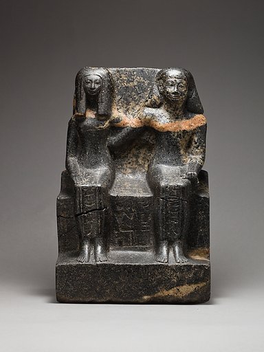 Pair Statue of Neferkhawet and Rennefer