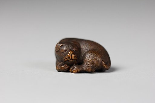 Netsuke of a Dog