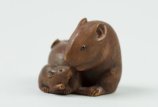 Netsuke of Three Mice