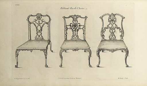 The Gentleman and Cabinet-maker's Director:  Being a Large Collection of . . . Designs of Household Furniture in the Gothic, Chinese and Modern Taste . . .