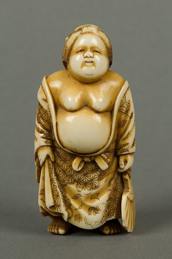 Netsuke of Woman