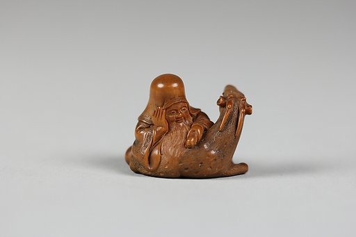 Netsuke of Fukurokujin