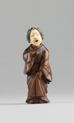 Netsuke of Female Figure