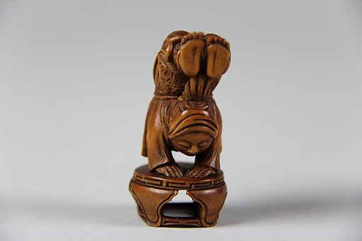 Netsuke of Acrobat