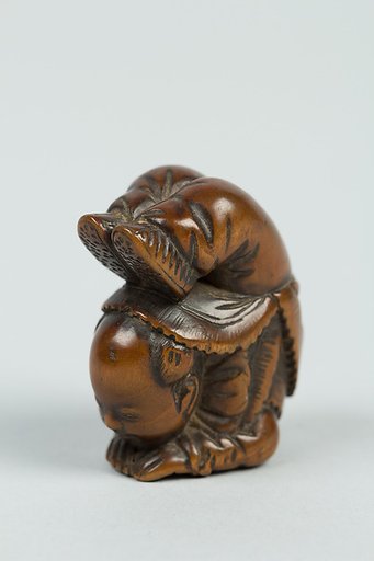 Netsuke of Acrobat