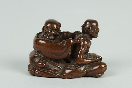 Netsuke of Two Figures