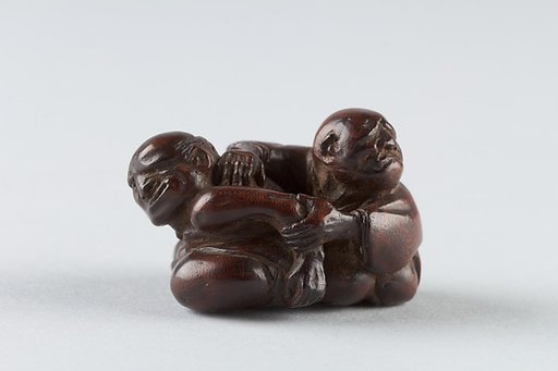 Netsuke of Two Figures