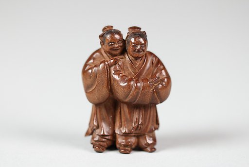 Netsuke of Two Figures