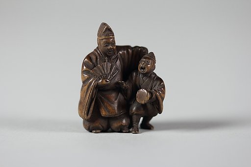 Netsuke of Two Figures