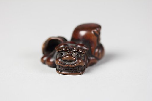 Netsuke of Three Masks