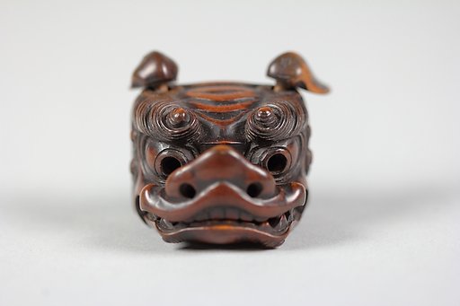 Netsuke of Lion Mask