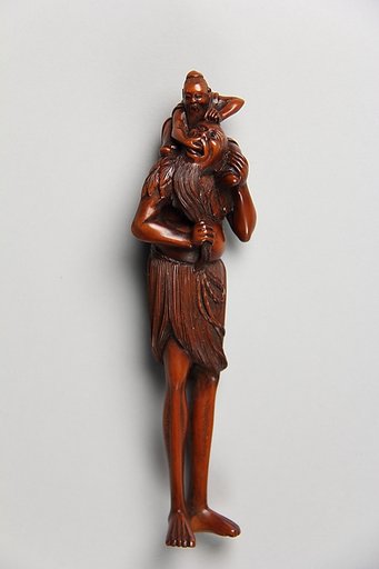 Ashinaga (Long Legs) and a Daoist Sage