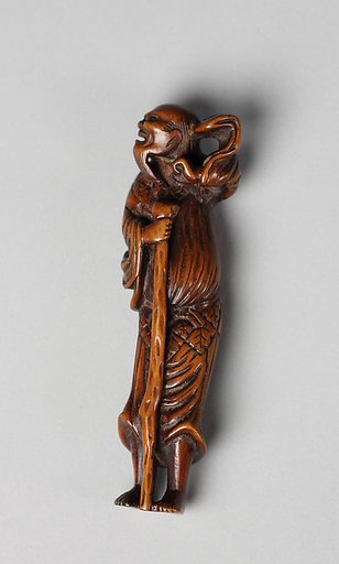 Netsuke of an Arhat