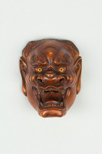 Netsuke of Mask
