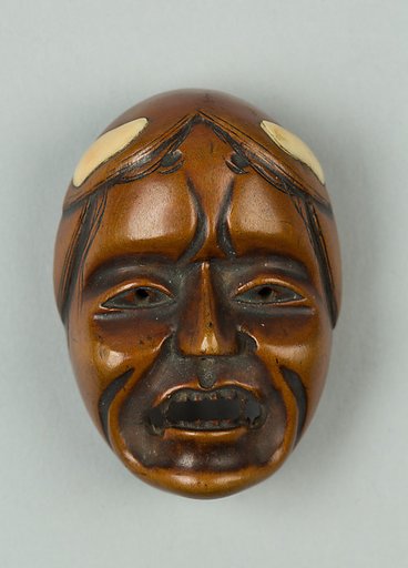 Netsuke of Woman's Face