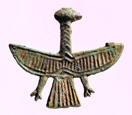 Plaque in the Shape of a Bird