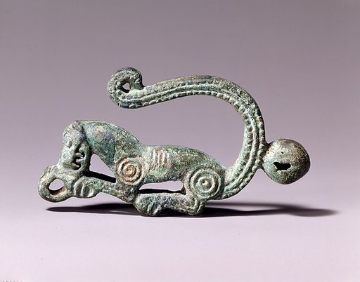 Harness Ornament with a Crouching Tiger