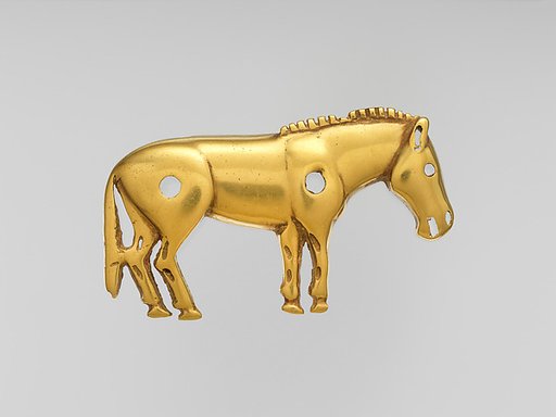 Pectoral in the shape of a horse