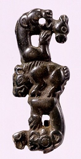 Garment Plaque with Animal Motif