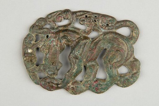 Wolf-Shaped Belt Buckle