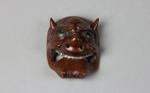Netsuke of Noh Mask