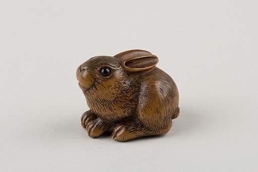 Netsuke of a Seated Hare