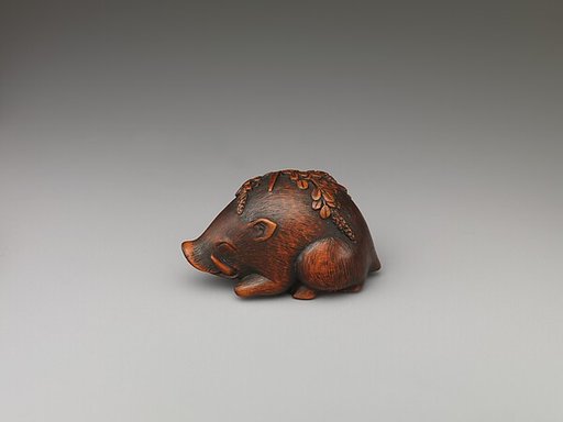 Boar and Grasses