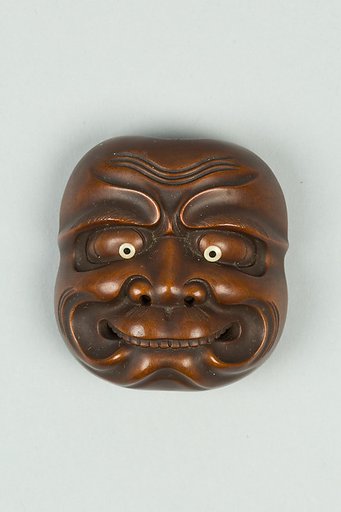 Netsuke of Noh Mask