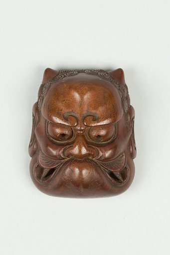 Netsuke of Noh Mask: Ōni